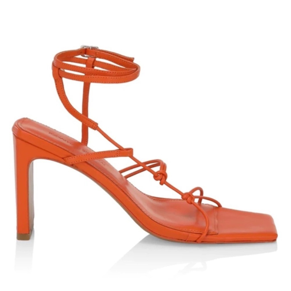 JONATHAN SIMKHAI Niki Leather Strappy Sandals Size 37